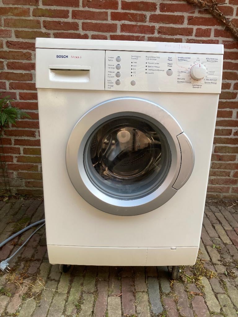 Bosch wasmachine Maxx 6 WAE24170EX/11 energieklasse A, Ophalen, Gebruikt, Voorlader, 85 tot 90 cm
