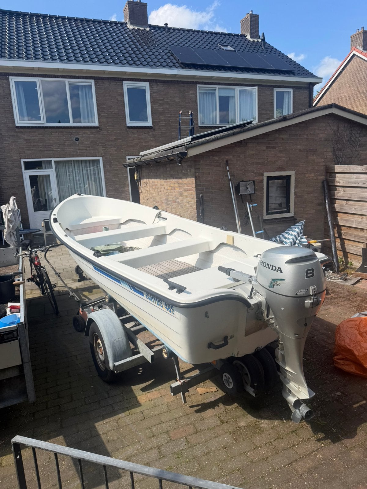 Bootje, Watersport en Boten, Ophalen of Verzenden, Zo goed als nieuw, Overige typen, Motorboot