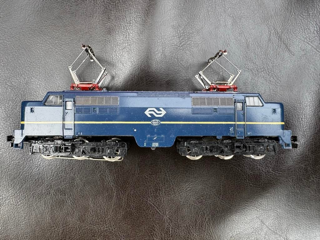 Märklin NS 1200 Locomotief - Blauw, nummer 1223, Wisselstroom, Gebruikt, Locomotief, Ophalen of Verzenden