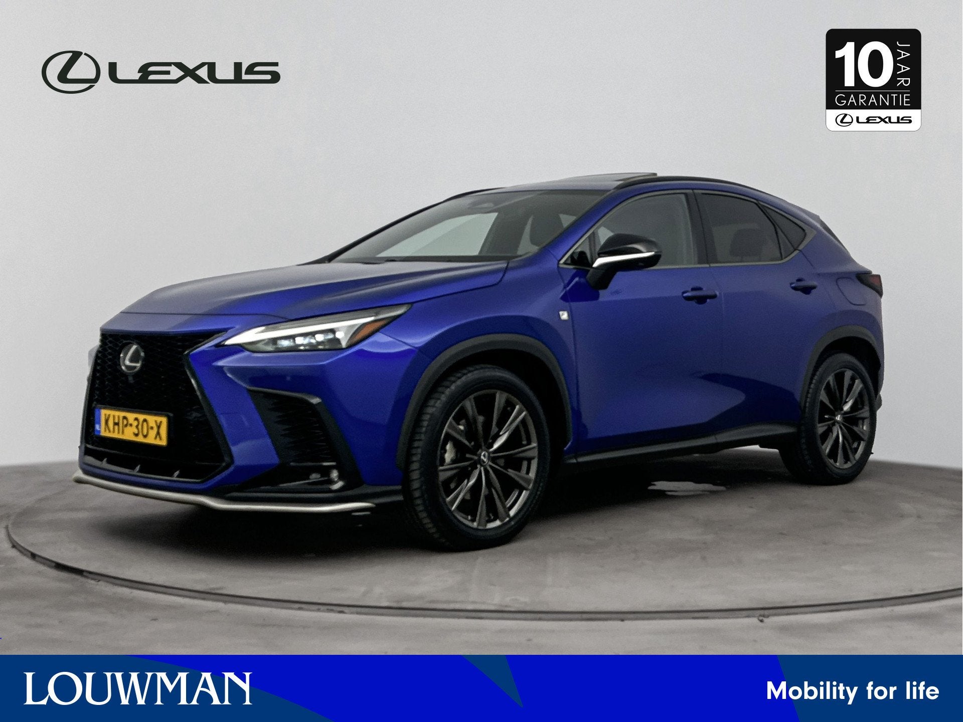 Lexus NX 450h+ AWD F-Sport Line | Glazen Schuifdak | Zwart L, Auto's, Automaat, 12 maanden, Gebruikt, 4 cilinders