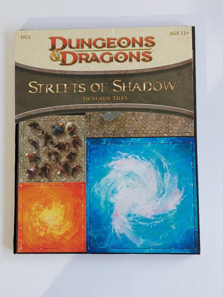 D&D - Dungeon Tiles - DU2 - Streets of Shadow, Vijf spelers of meer, Ophalen of Verzenden, Zo goed als nieuw, Wizards of the Coast