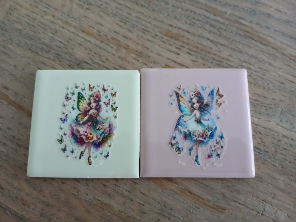 tegeltjes 5x5 cm., Meerkleurig, Overige stijlen, Nieuw, Ophalen of Verzenden