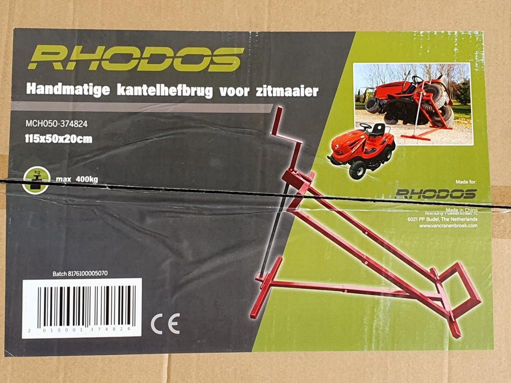 Nieuwe kantelbrug voor zitmaaier - Ongebruikt, Ophalen of Verzenden, Zo goed als nieuw