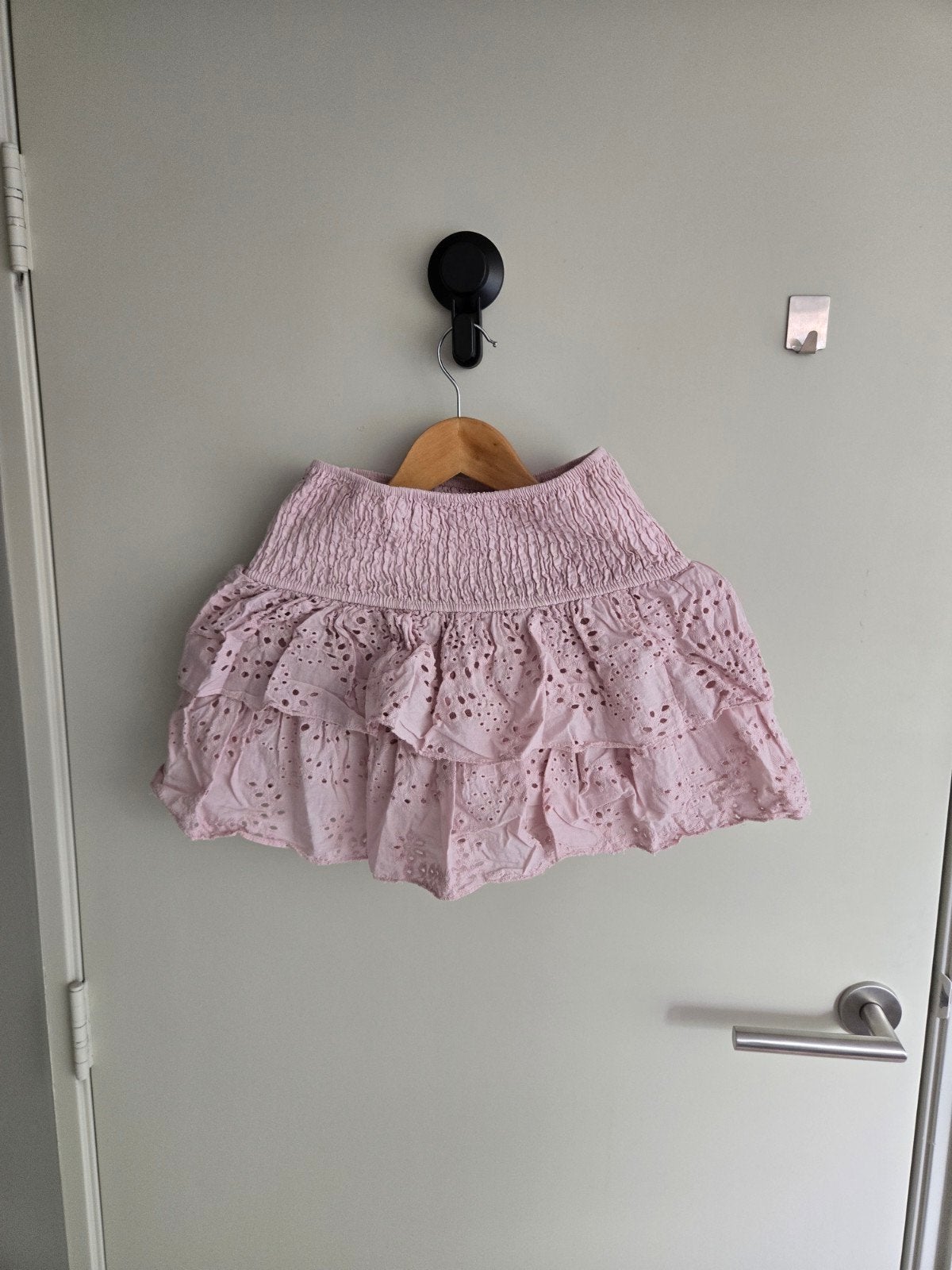 Roze gehaakte rok van Meet X Tie, maat S/M, Kleding | Dames, Rokken, Meet X Tiger, Ophalen of Verzenden, Zo goed als nieuw, Roze