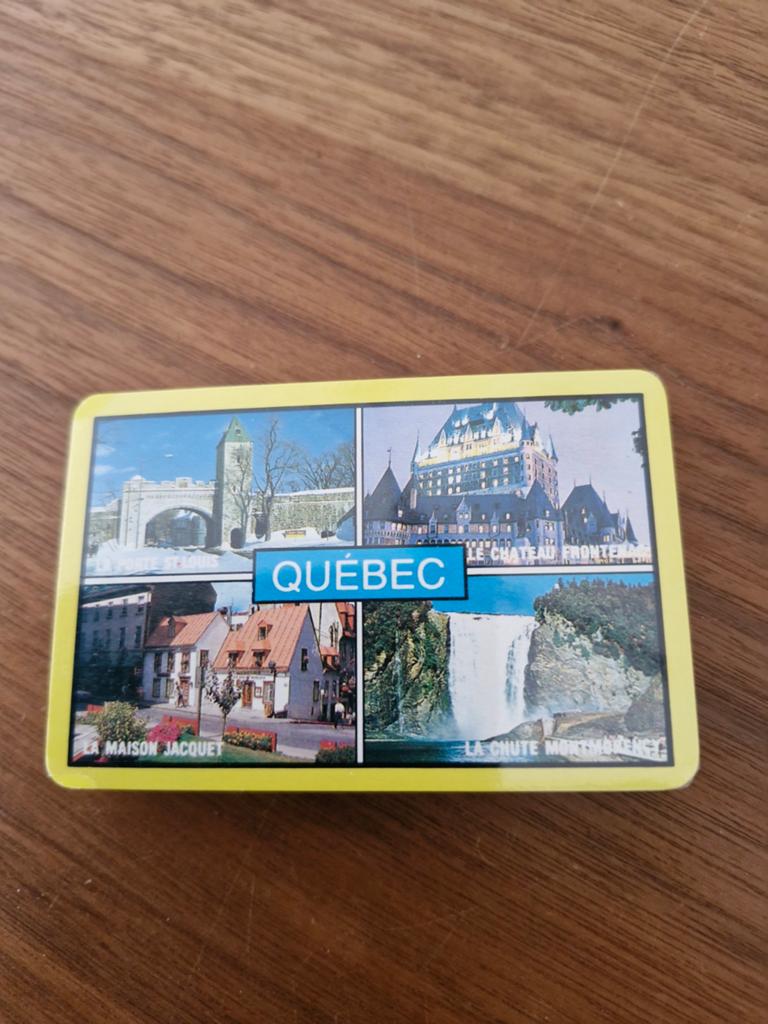Nieuw pak speelkaarten - Quebec thema, Ophalen of Verzenden