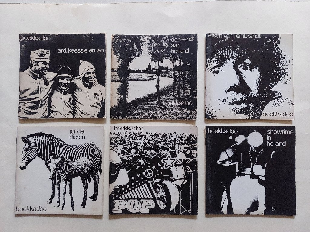 Boekkadoo, 6 boekjes (vintage), Ophalen of Verzenden, Gelezen