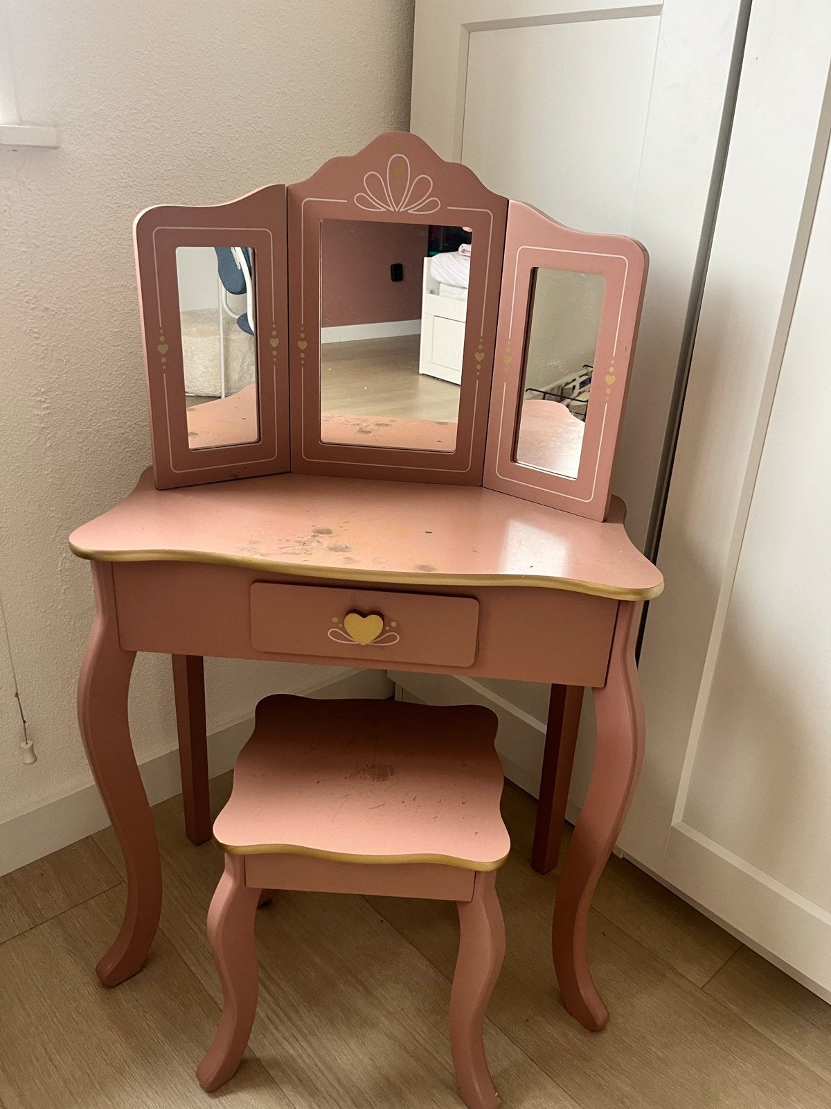 Make up tafel kind, Ophalen of Verzenden, Tafel(s) en Stoel(en)