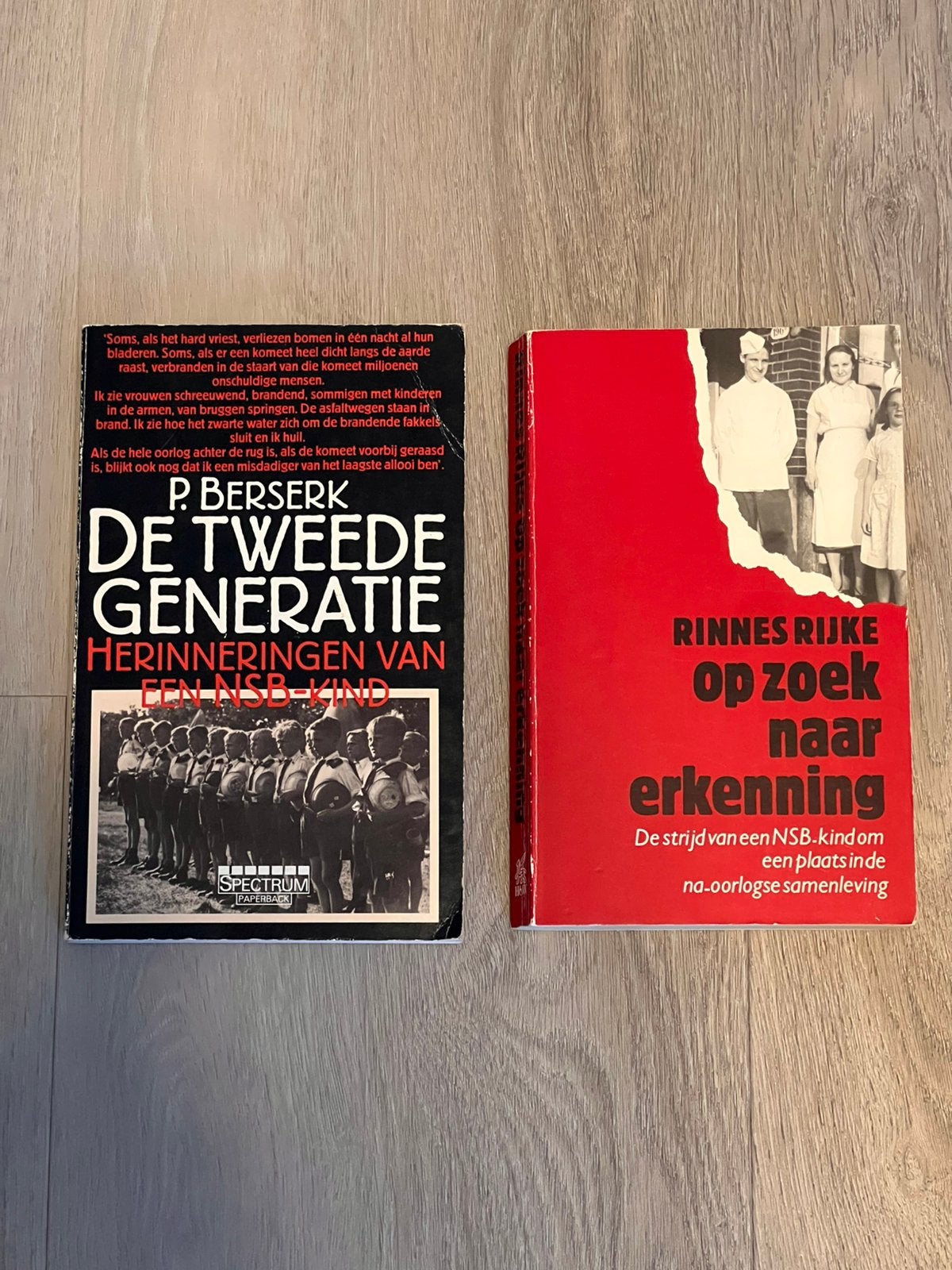 2 oorlogsboeken over NSB-kinderen, Boeken, Ophalen of Verzenden, Tweede Wereldoorlog, Gelezen