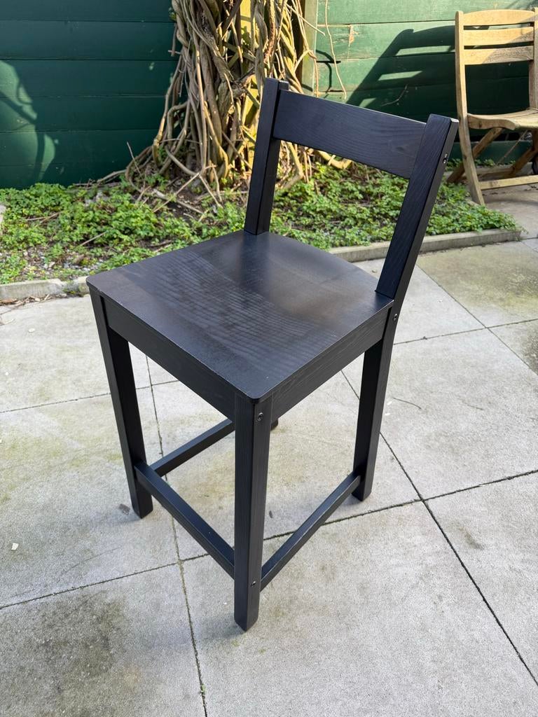 IKEA Nordviken barkrukken hoog, 3 stuks, Ophalen, Met voetsteun, 60 tot 90 cm, Zo goed als nieuw