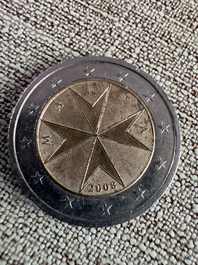 Euro munt. Malta, Ophalen of Verzenden, Malta, 2 euro