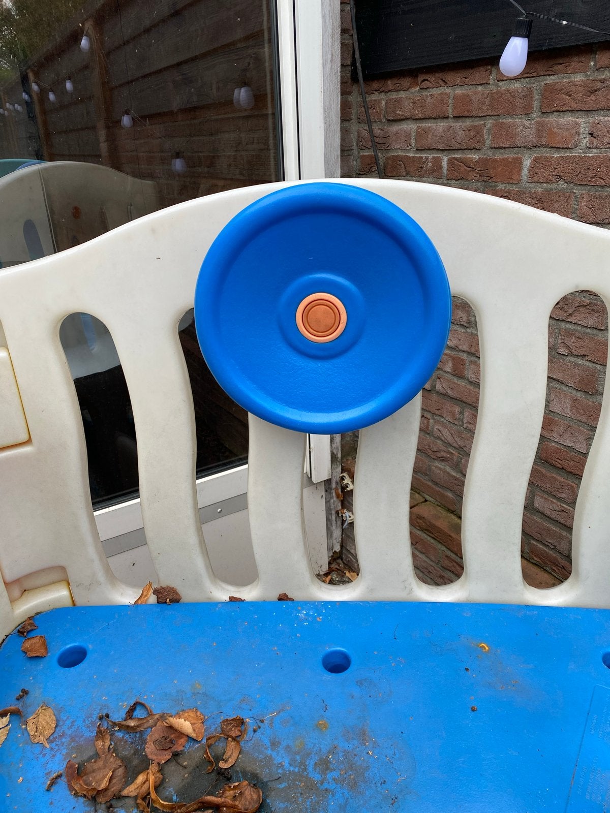 Foto 5 van Speeltoestel met glijbaan, fietsje en loopfietsje