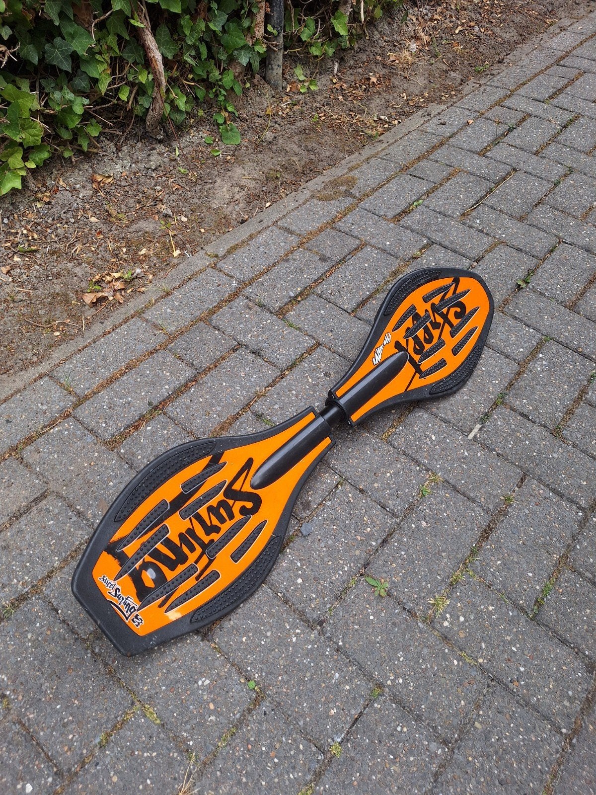 Waveboard Skater - Oranje/Zwart, Ophalen, Gebruikt, Waveboard