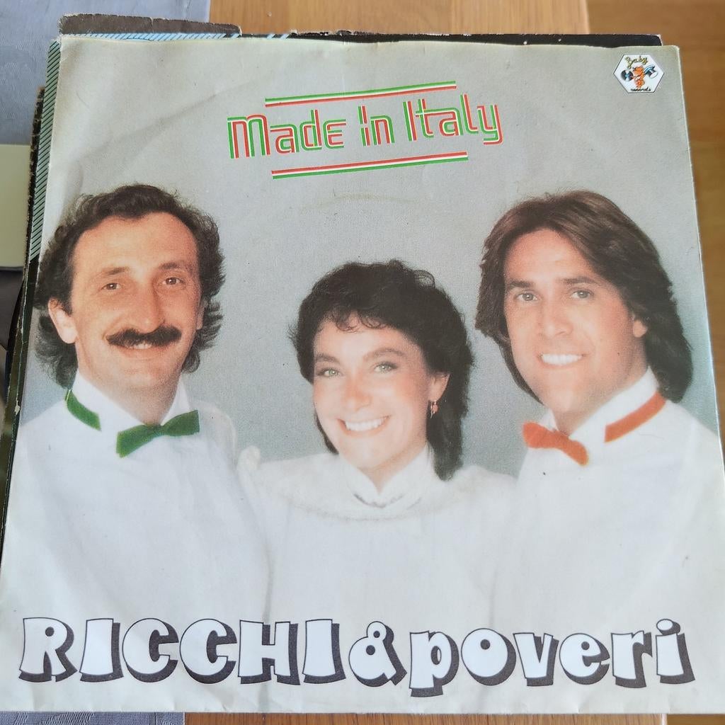Ricchi & Poveri - Made in Italy (Vinyl Single), Originele persing, Ophalen of Verzenden, Gebruikt