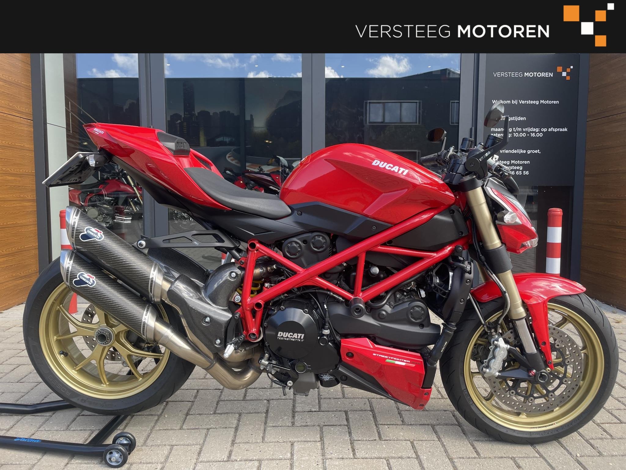 Ducati Streetfighter 848 Termi#quickshifter#full options, Motoren, 849 cc, Bedrijf, Meer dan 35 kW, Quickshifter