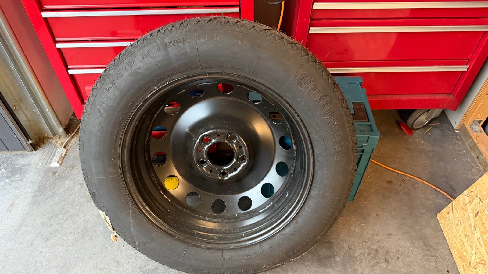 Nieuw Reservewiel / Thuiskomer voor BMW X5 (2019-2022), Auto-onderdelen, Ophalen, 18 inch, 155 mm, Banden en Velgen
