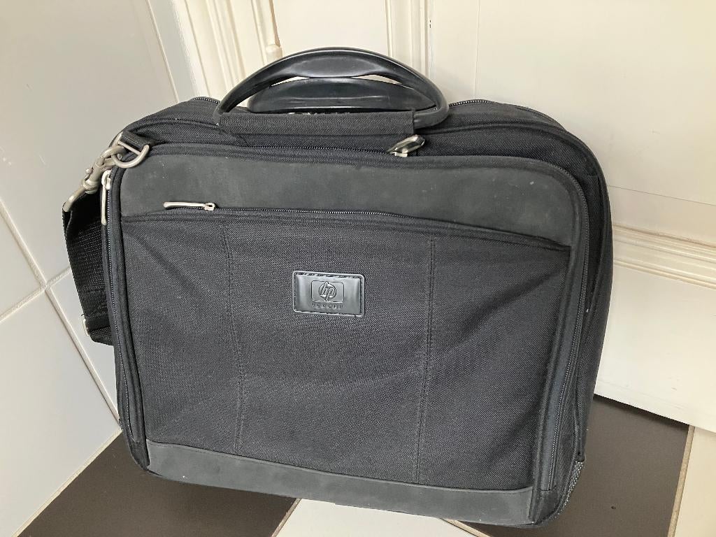 Mooie aktentas aktetas laptoptas schooltas zwart, Computers en Software, Laptoptassen, Aktetas, Ophalen of Verzenden, Zo goed als nieuw