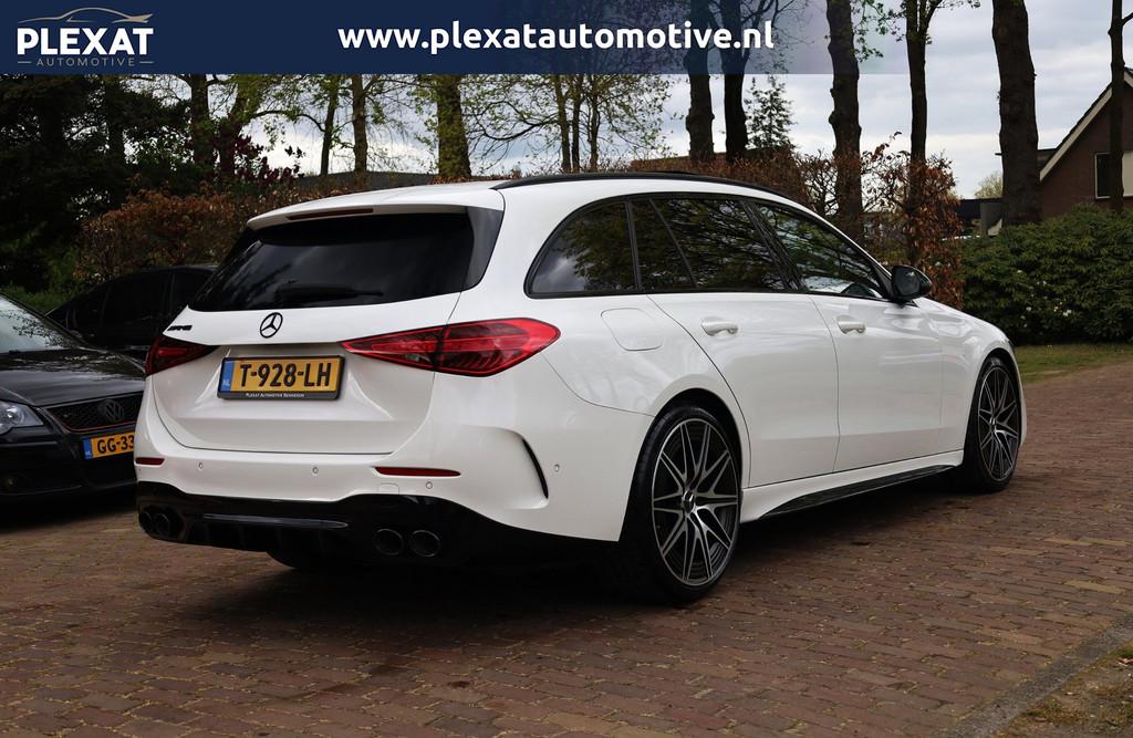 Mercedes-Benz C-klasse Estate AMG 43 4MATIC+ | 22.000KM | Pa, Auto's, Automaat, 4 cilinders, Alcantara, Wit