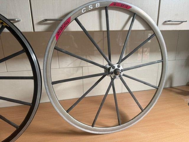 Mike Brurow wielen, Fietsen en Brommers, Fietsonderdelen, Gebruikt, Wiel, Overige materialen, Racefiets, Ophalen