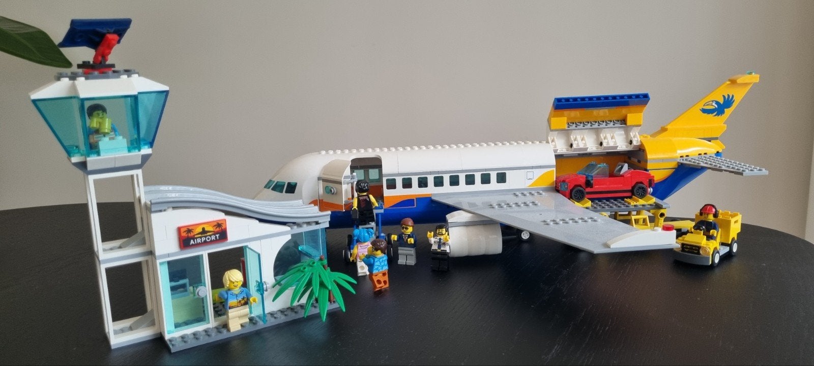 lego 60262, passagiersvliegtuig, Compleet, City, Ophalen of Verzenden, Zo goed als nieuw