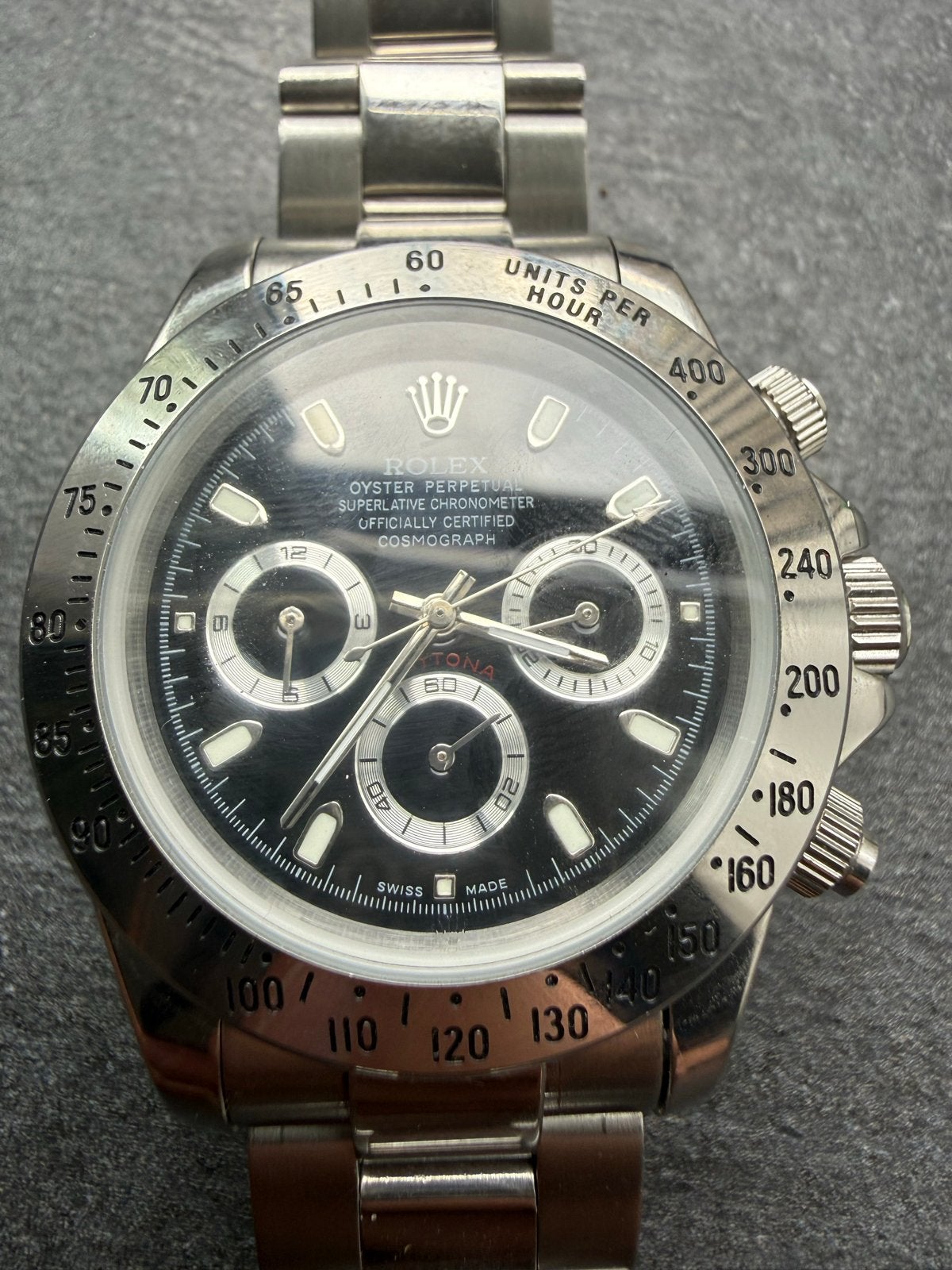 Daytona Chronograaf Automaat - Zolder Vondst, Sieraden, Tassen en Uiterlijk, Horloges | Heren, Gebruikt, Polshorloge, Ophalen of Verzenden