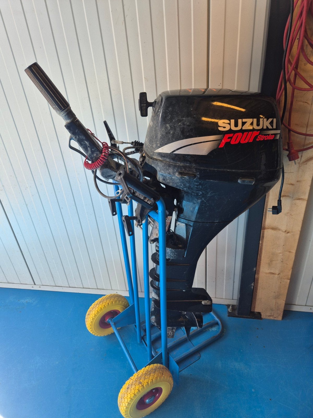 Suzuki 9.9pk 4takt langstaart buitenboordmotor, Ophalen of Verzenden, Gebruikt, Benzine, 5 tot 10 pk