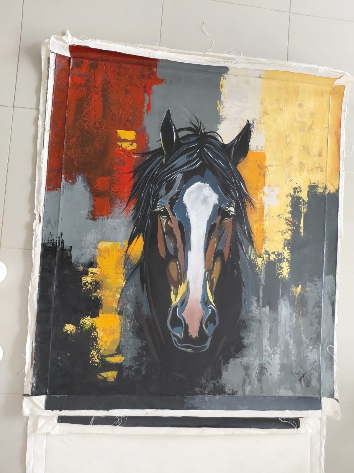 Grote Moderne Schilderijen / Canvasdoeken – Nieuw & Uniek!, Antiek en Kunst, Kunst | Schilderijen | Abstract, Ophalen of Verzenden