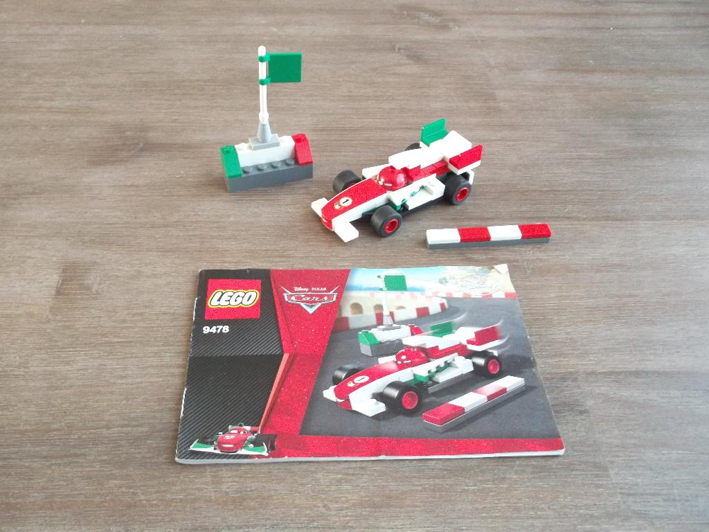 lego cars 9478 francesco bernoulli (2012), Ophalen of Verzenden, Gebruikt, Complete set, Lego