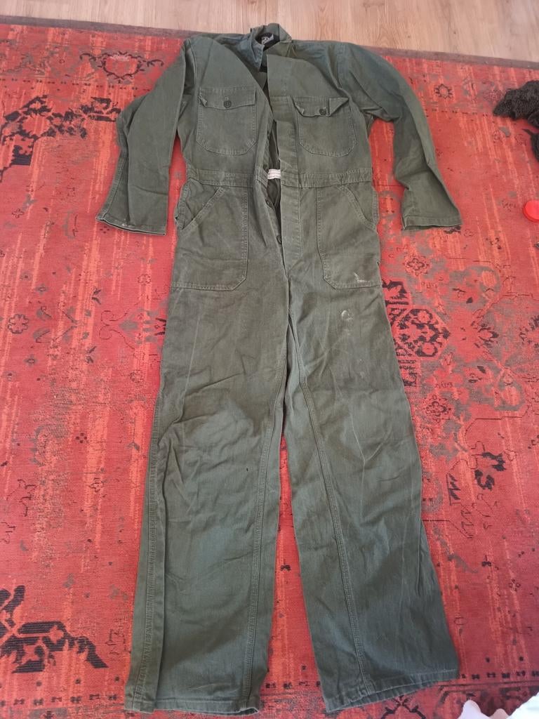 Legergroen overal havep maat 48, Ophalen of Verzenden, Landmacht, Nederland, Kleding of Schoenen