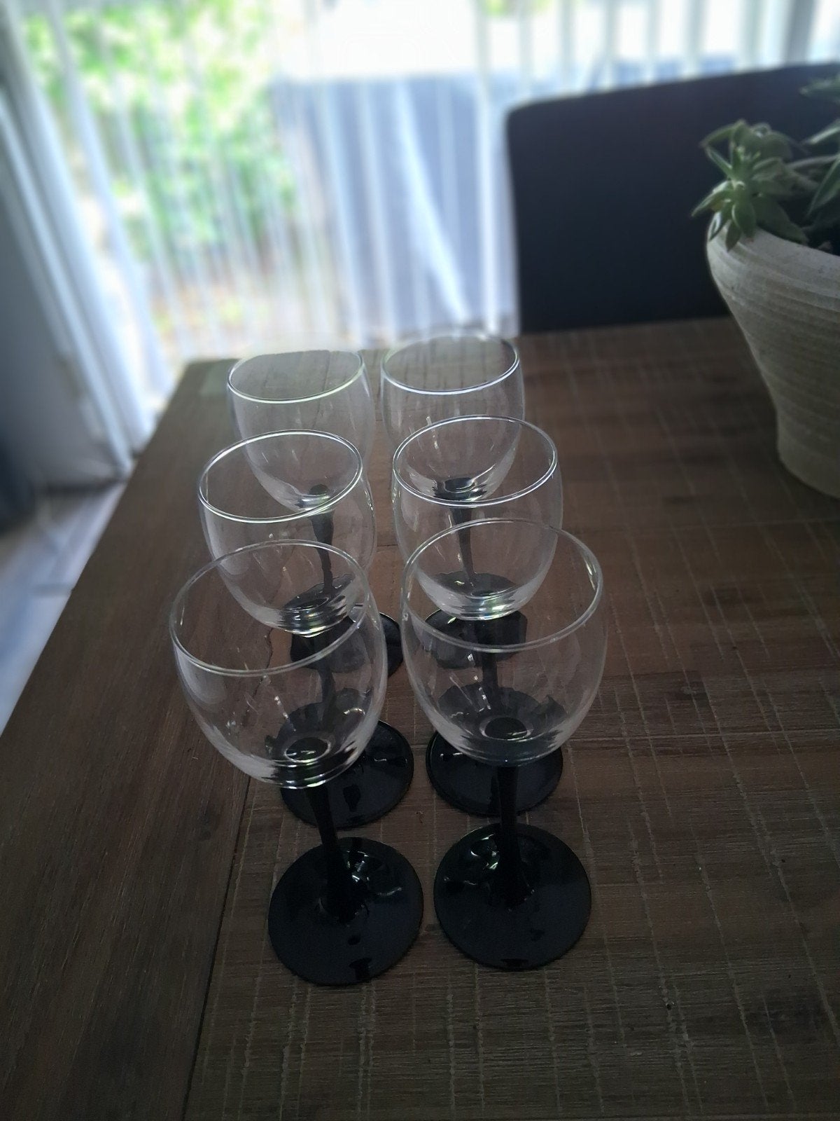 6 wijnglazen luminarc, Ophalen, Zo goed als nieuw, Overige typen
