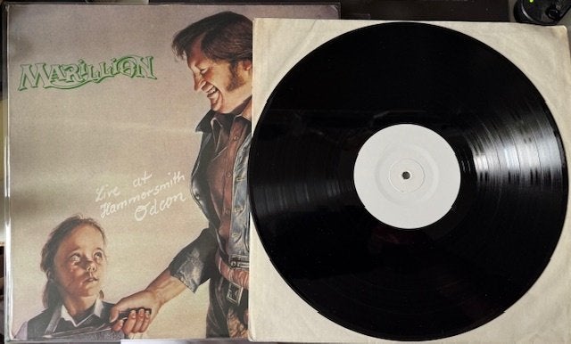 Marillion - Live at Hammersmith lp, live 1984, LP, Ophalen of Verzenden, Beschermende buitenhoes, 12 inch