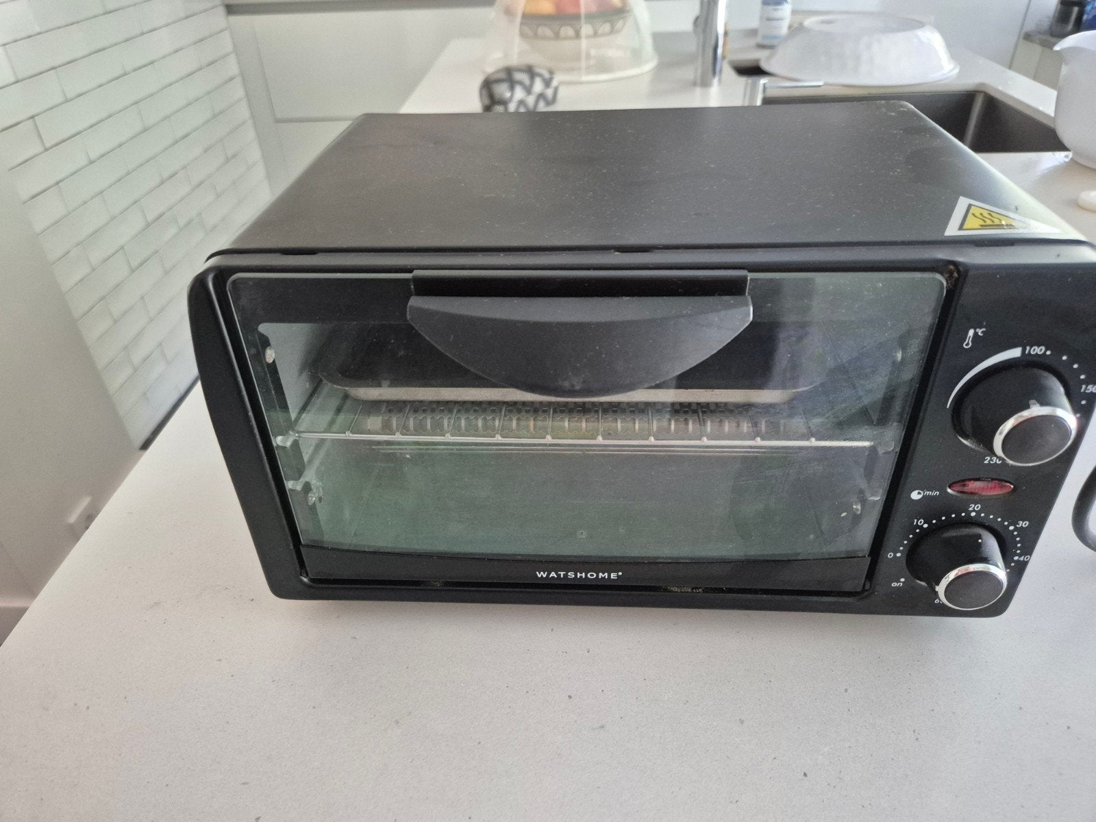 Compacte mini-oven - Ideaal voor broodjes afbakken, Witgoed en Apparatuur, Ovens, Ophalen, Minder dan 45 cm, Minder dan 45 cm