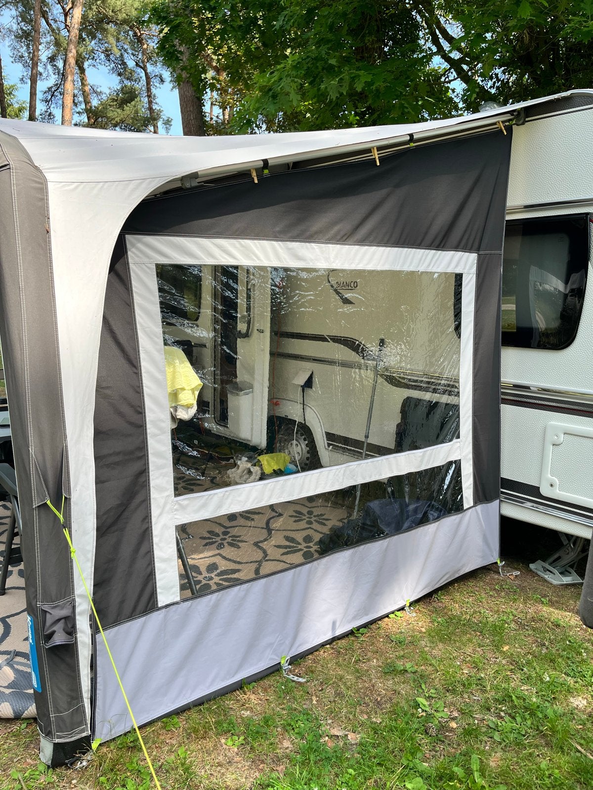 Kampa 400 Opblaasbare Voorluifel met Zijkanten, Ophalen, Gebruikt, Kampa Dometic