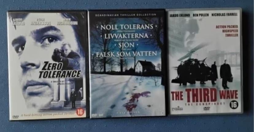 DVD's Johan Falk scandinavische thrillers, Ophalen, Vanaf 16 jaar, Boxset, Zo goed als nieuw
