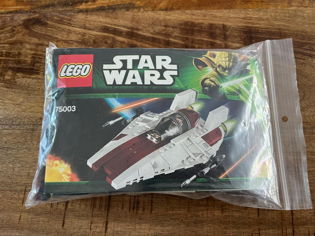 Lego 75003 Star Wars A-Wing Fighter - Zo goed als nieuw, Star Wars, Lego, Nieuw, Ophalen of Verzenden