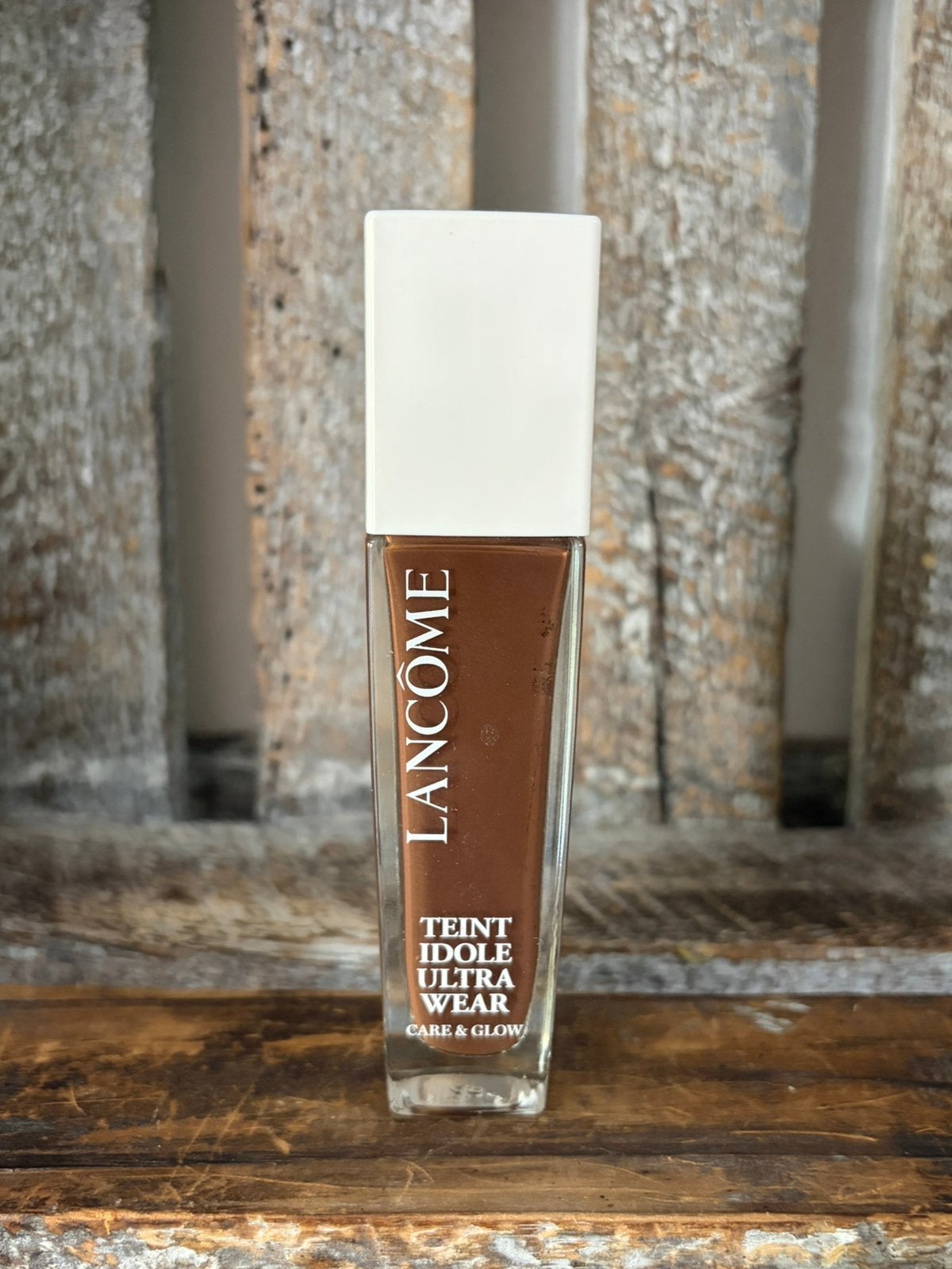 Lancome Teint Idole Ultra Wear Care & Glow Foundation 540C, Ophalen of Verzenden, Zo goed als nieuw, Beige, Gehele gezicht