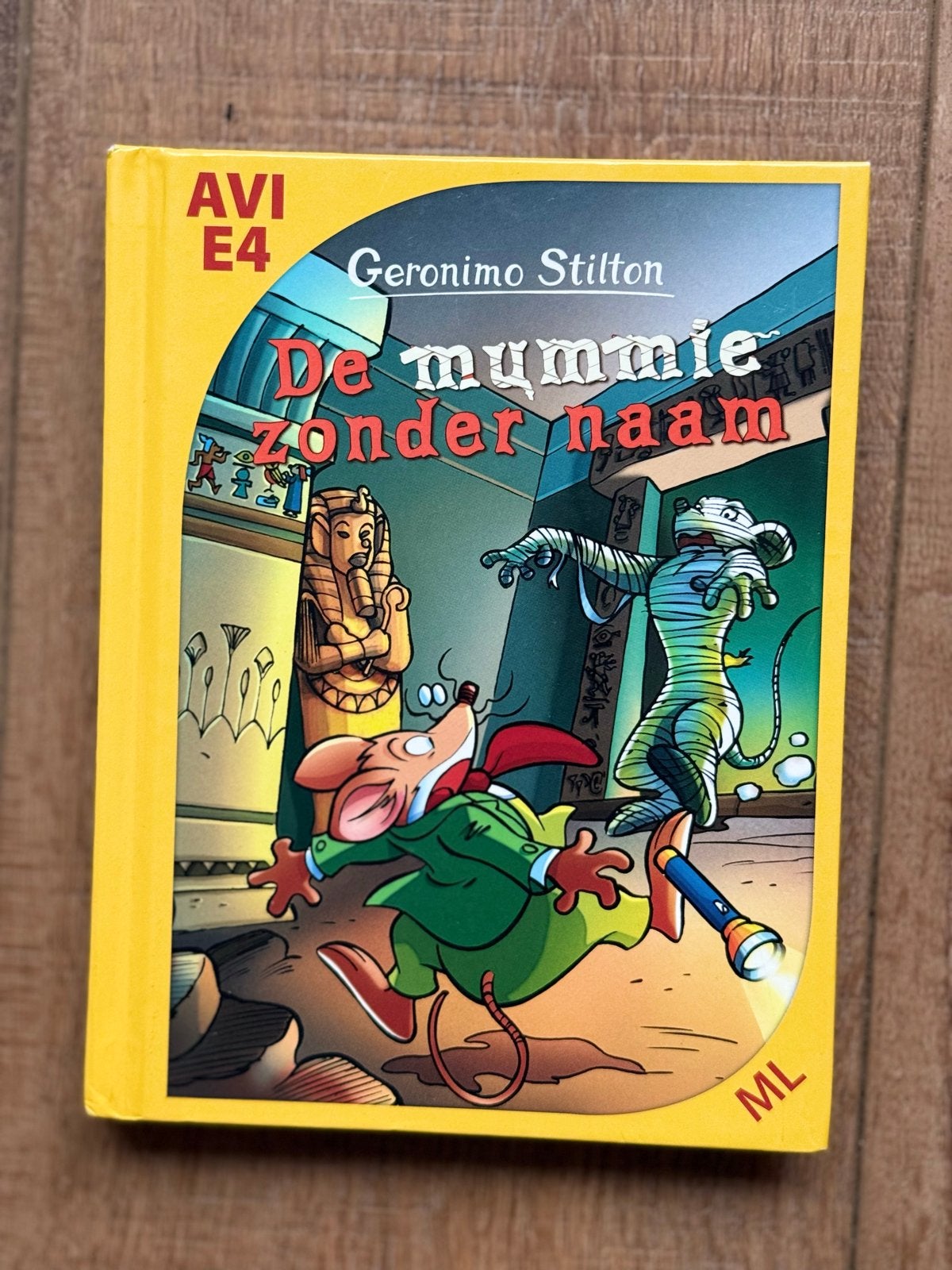 Geronimo Stilton: De mummie zonder naam (AVI E4), Boeken, Ophalen of Verzenden, Zo goed als nieuw, Fictie algemeen