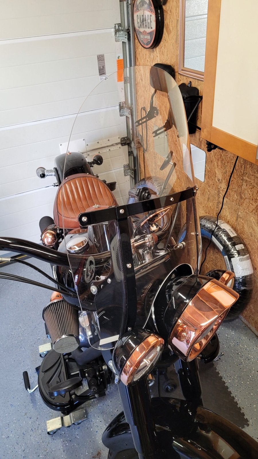 Origineel Harley Davidson windscherm Softail, Motoren, Ophalen of Verzenden, Gebruikt