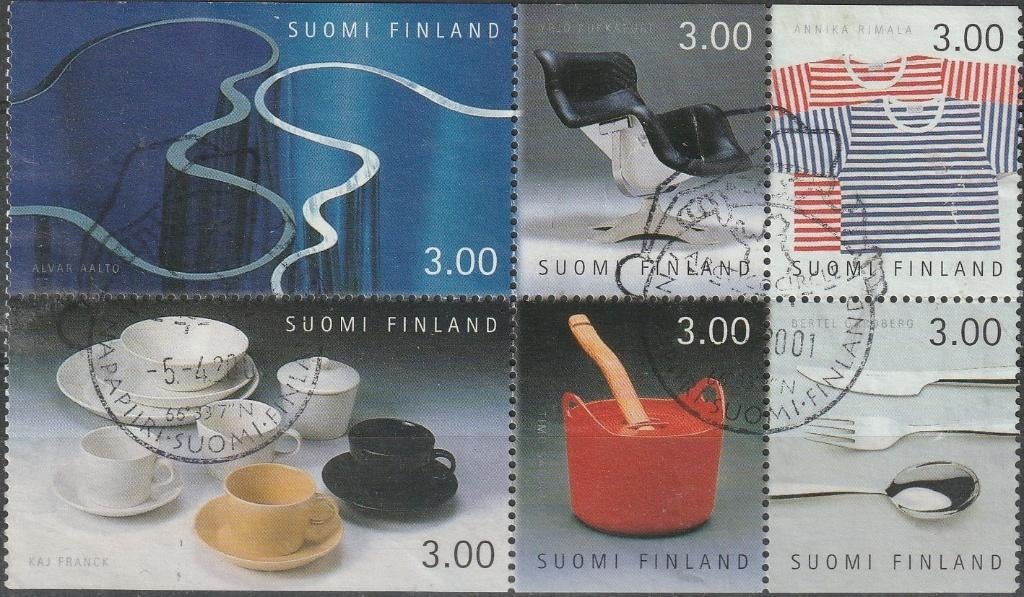 Finland, Verzenden, Finland, Gestempeld