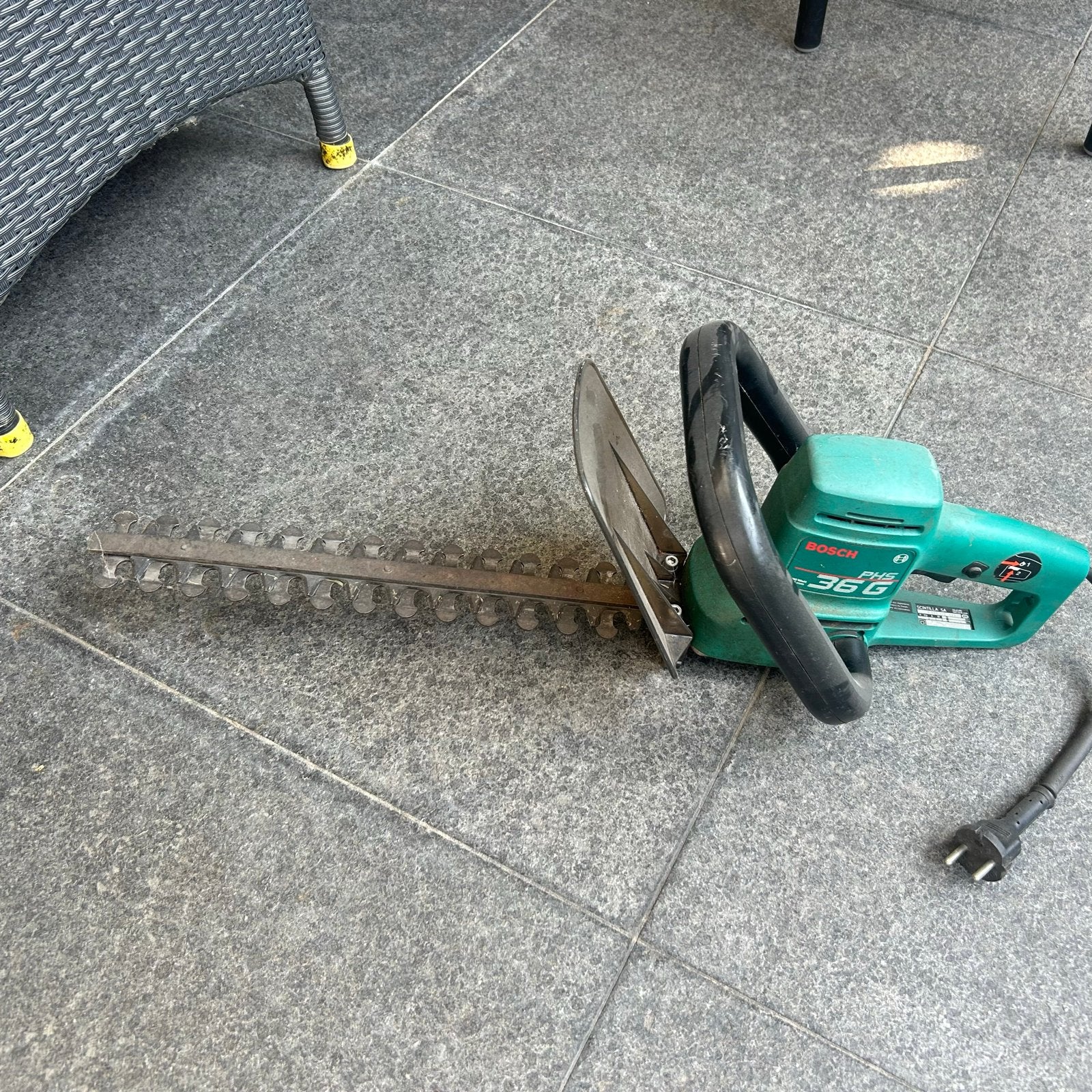 Bosch PHS 36 G Elektrische Heggenschaar - 380 Watt, Tuin en Terras, Heggenscharen, Ophalen of Verzenden, Gebruikt, Elektrisch