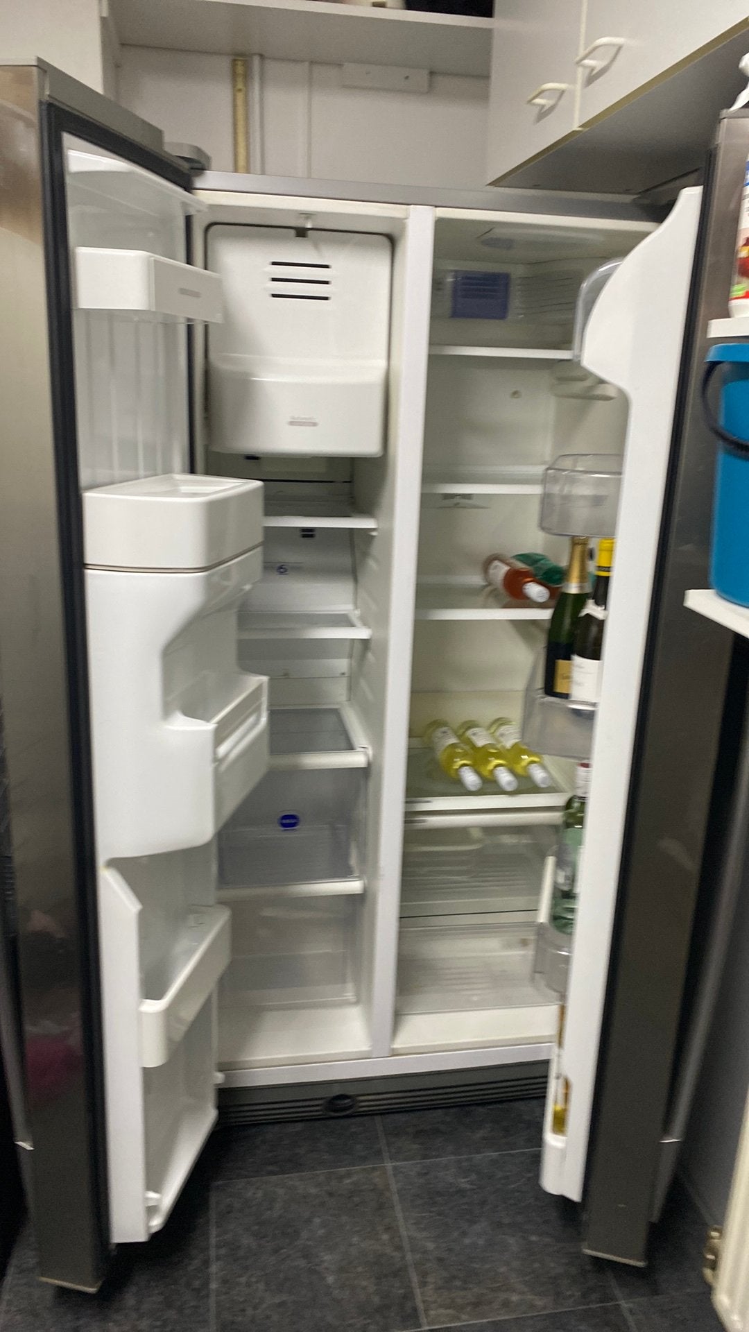 Amirikaanse koelvrie combinatie met ijsblokje, Ophalen, Gebruikt