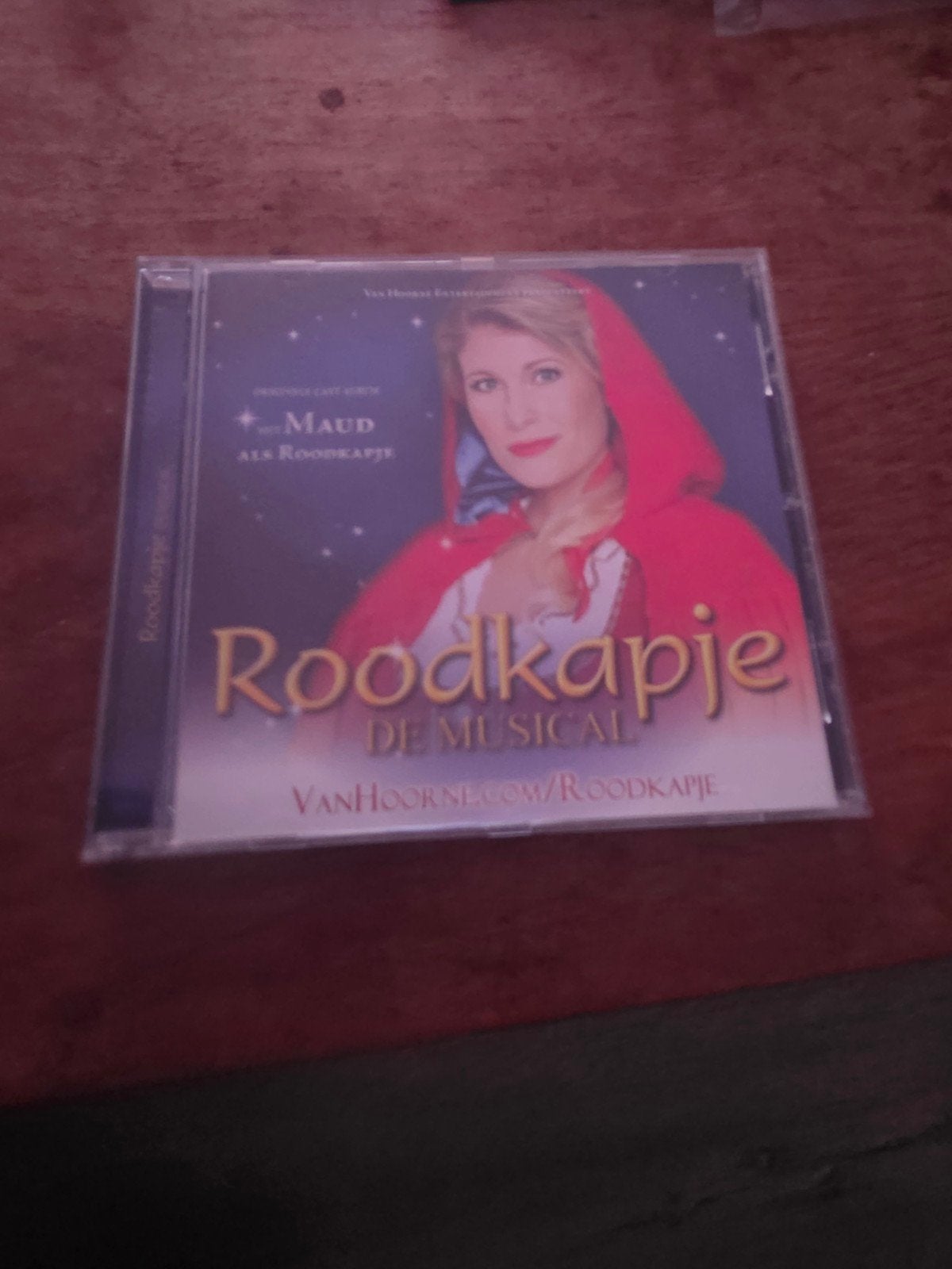 Roodkapje De Musical CD - Maud als Roodkapje, Cd's en Dvd's, Ophalen of Verzenden, Zo goed als nieuw, 3 tot 5 jaar, Muziek