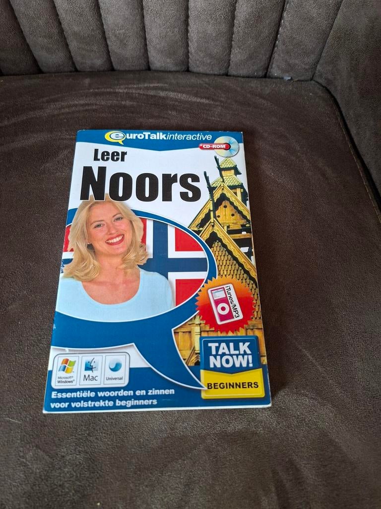 EuroTalk Interactive: Leer Noors - Beginners CD-ROM, Non-fictie, EuroTalk Interactive, Ophalen of Verzenden, Zo goed als nieuw