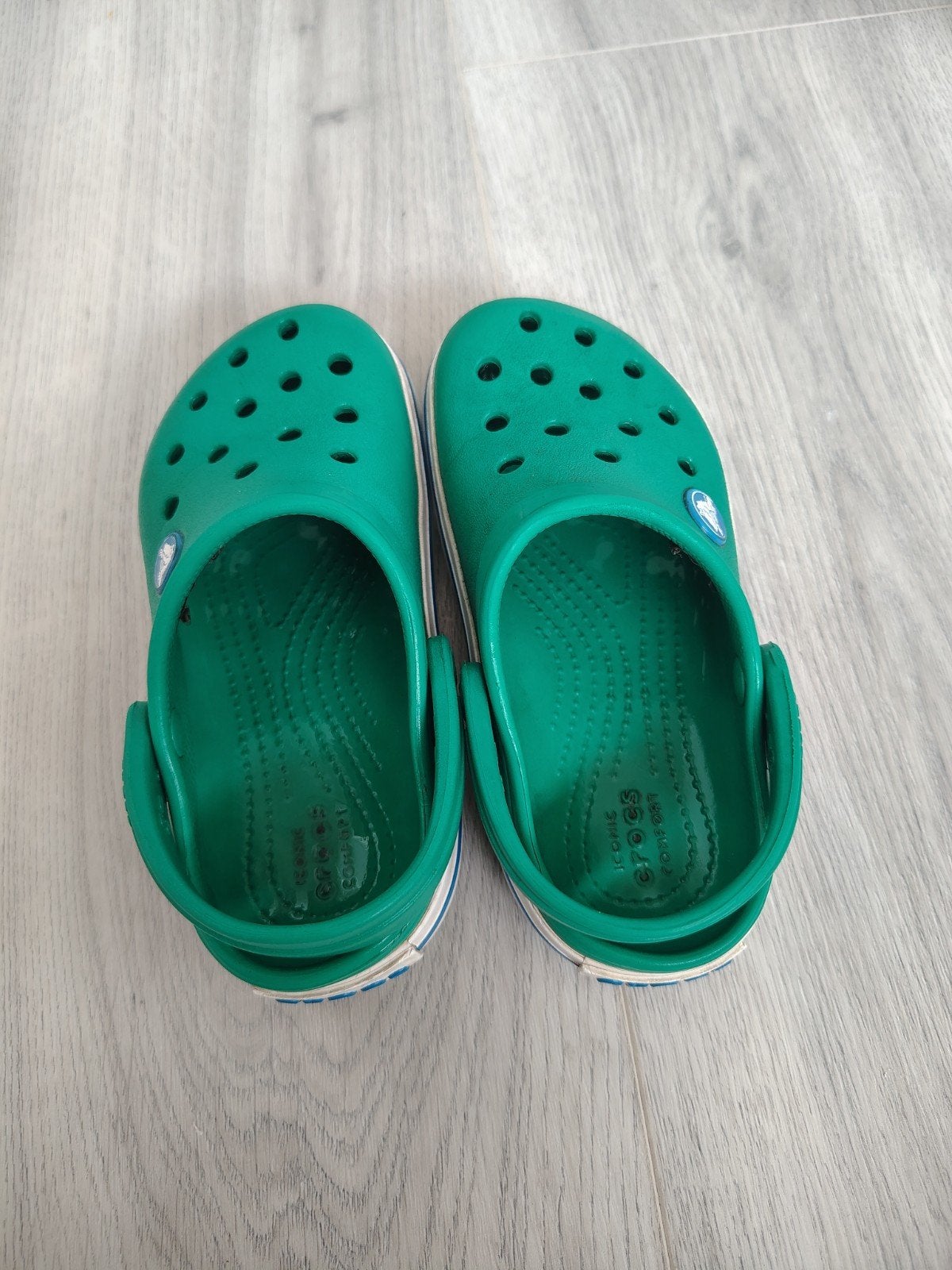 Groene Crocs voor kinderen - Maat 9 (EU 26/27), Gebruikt, Crocs, Jongen of Meisje, Schoenen