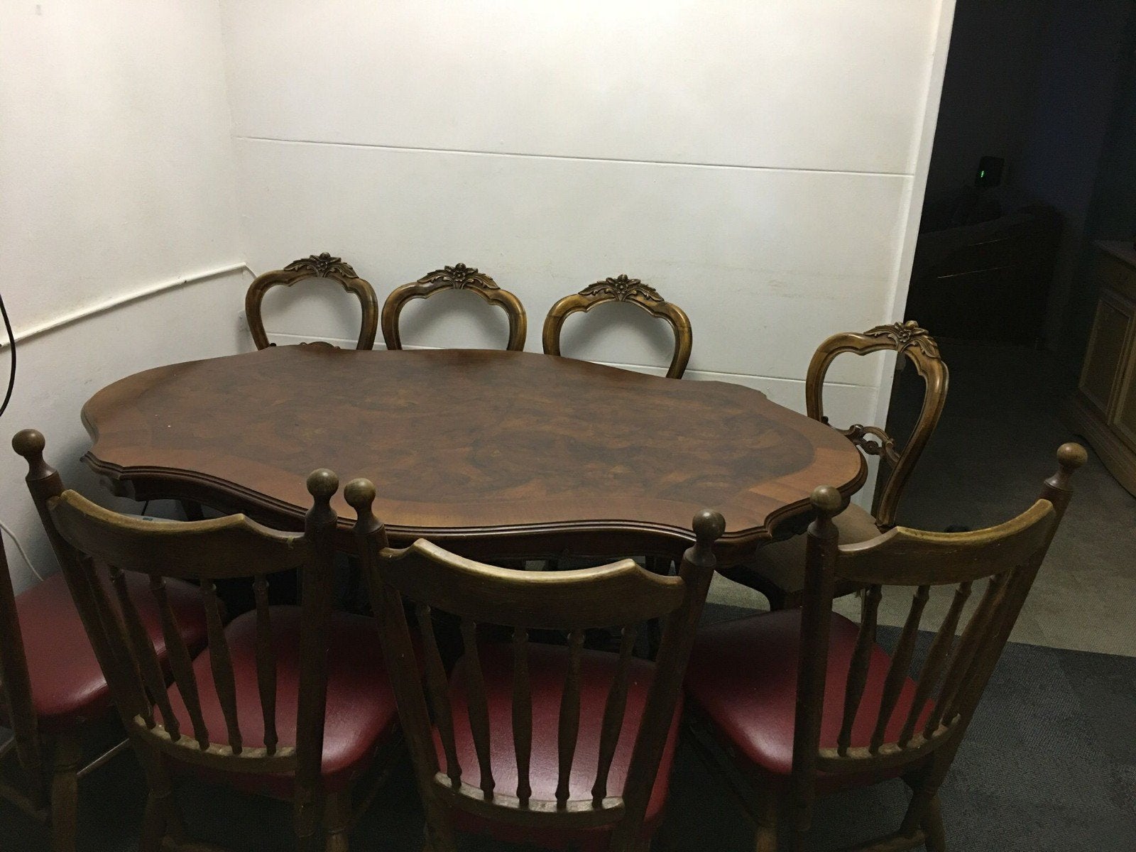 Eettafel met 8 stoelen, Huis en Inrichting, Tafels | Eettafels, Ophalen of Verzenden