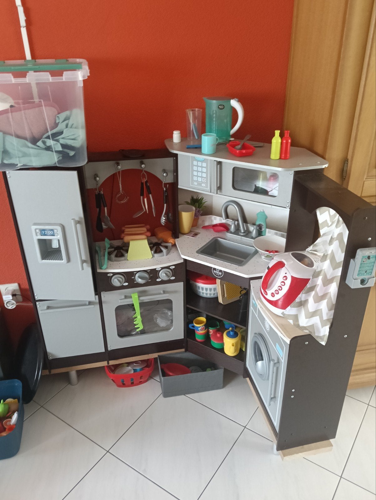Keuken met veel accessoires, Ophalen, Gebruikt, Jongen of Meisje