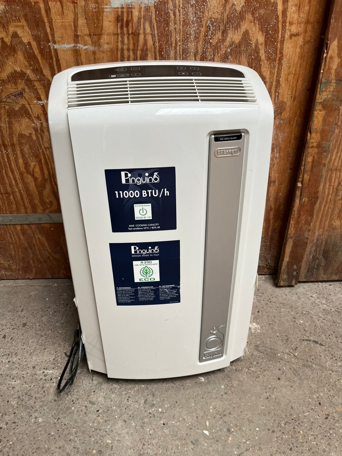 De'Longhi Pinguino PAC AN112 Silent airco (zonder slang), Ophalen, Zo goed als nieuw, Mobiele airco, 3 snelheden of meer
