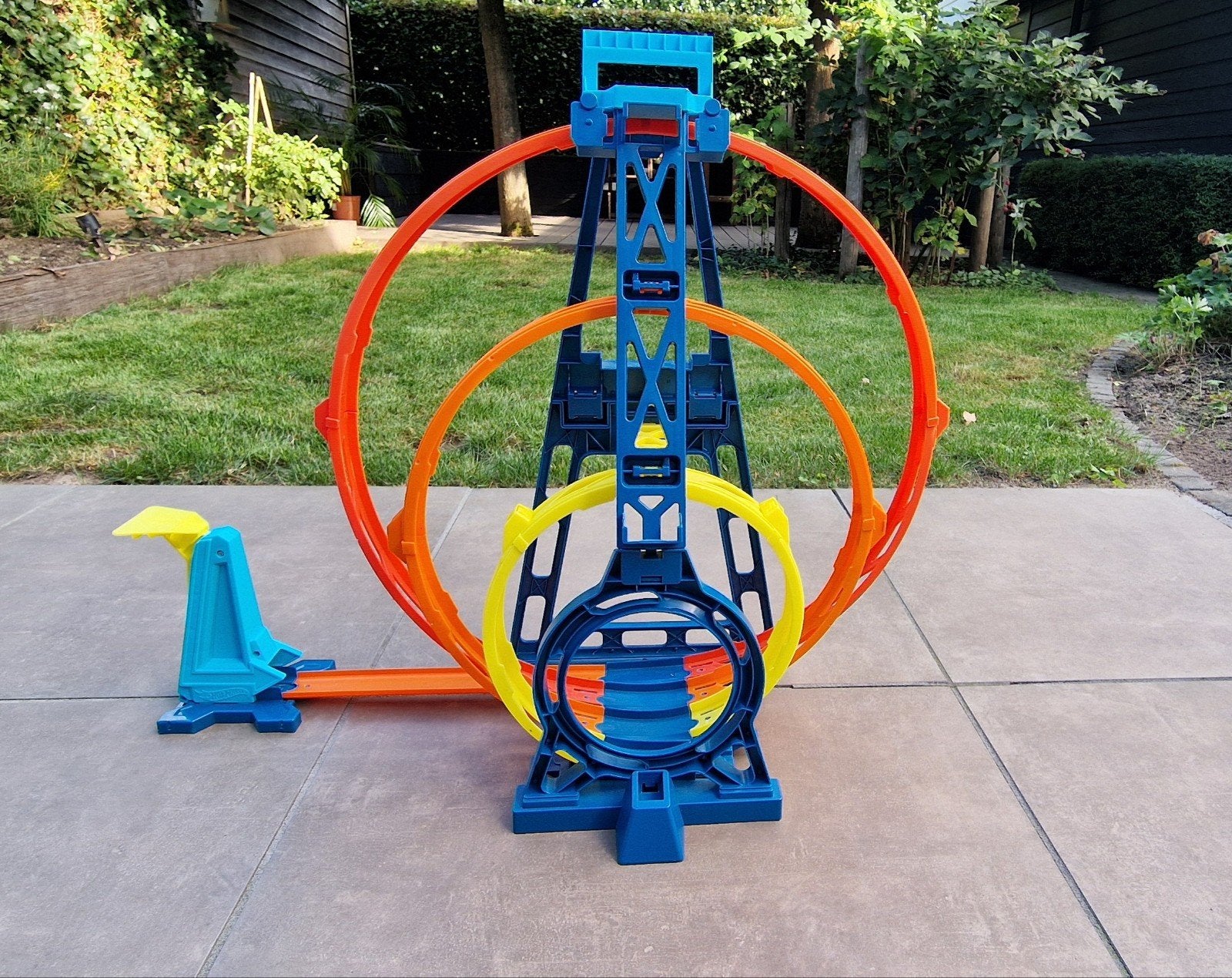 Giga Hot Wheels Pakket: 7 Sets, veel banen en 25 auto, Kinderen en Baby's, Speelgoed | Overig, Ophalen, Zo goed als nieuw, Jongen of Meisje