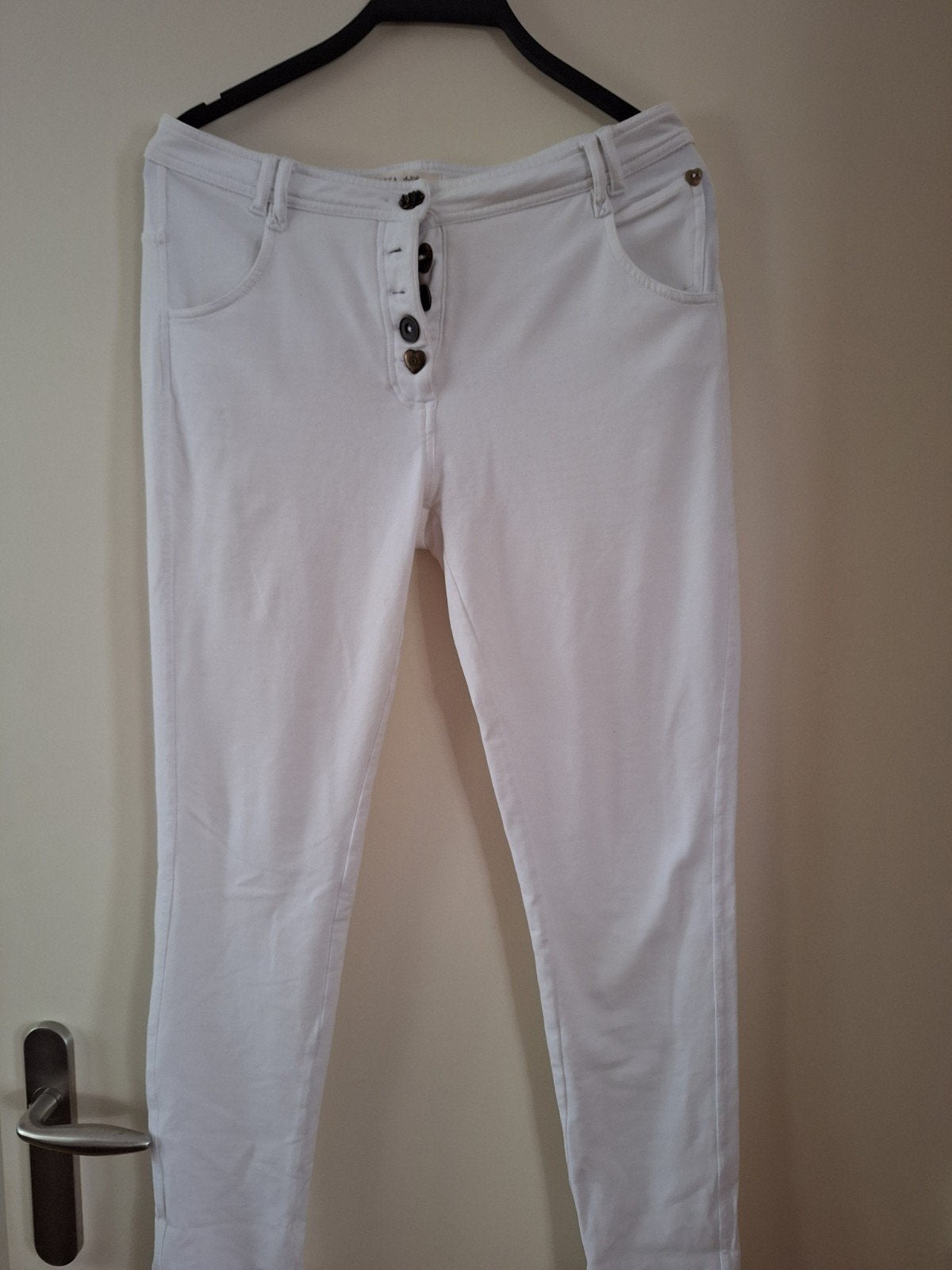 dames broek Bonita wit maat S, Maat 38/40 (M), Wit, Ophalen of Verzenden, Zo goed als nieuw