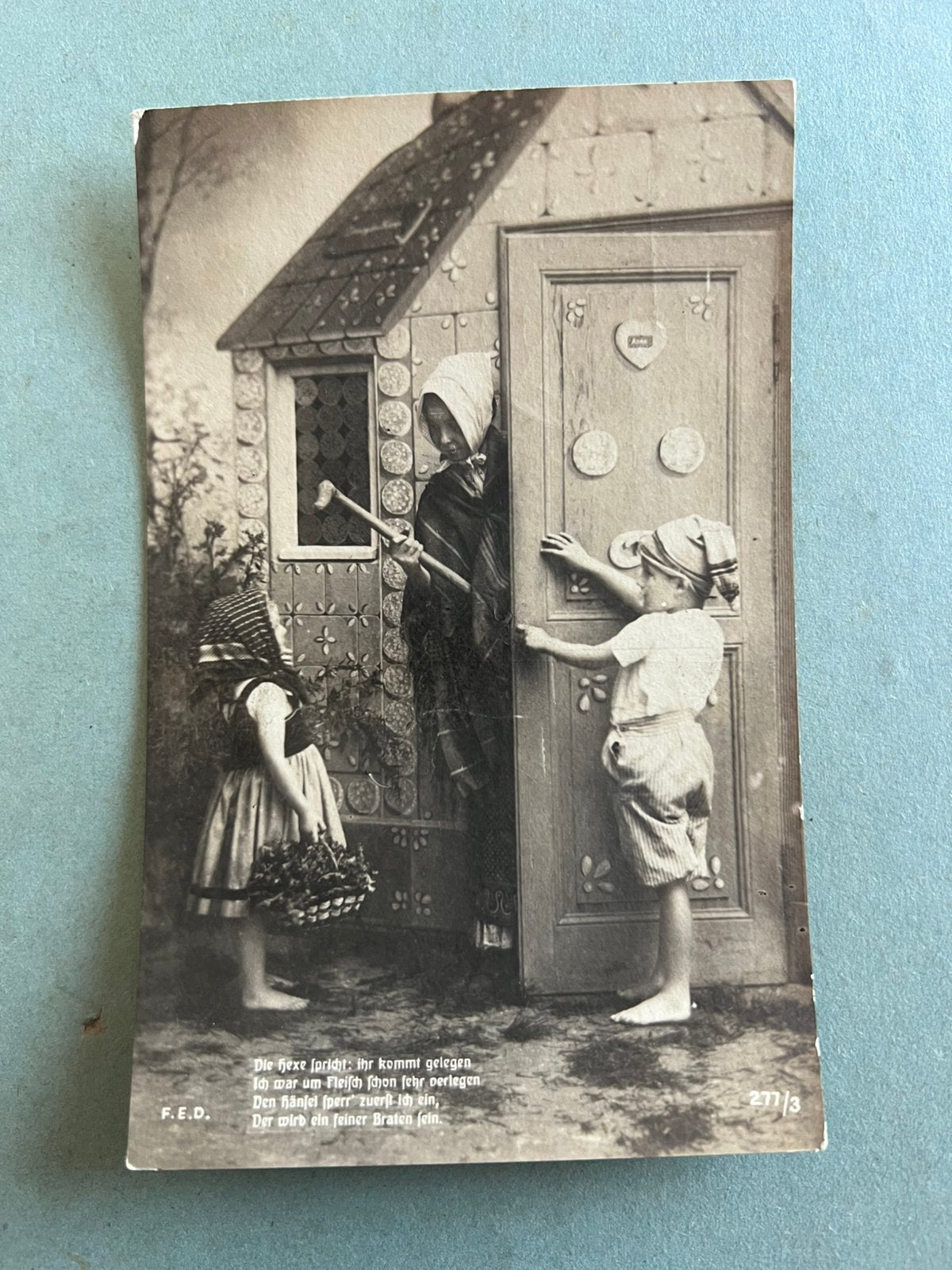 1910 Hans & Grietje, Verzamelen, Ophalen of Verzenden, Voor 1920, Gelopen, Kinderen