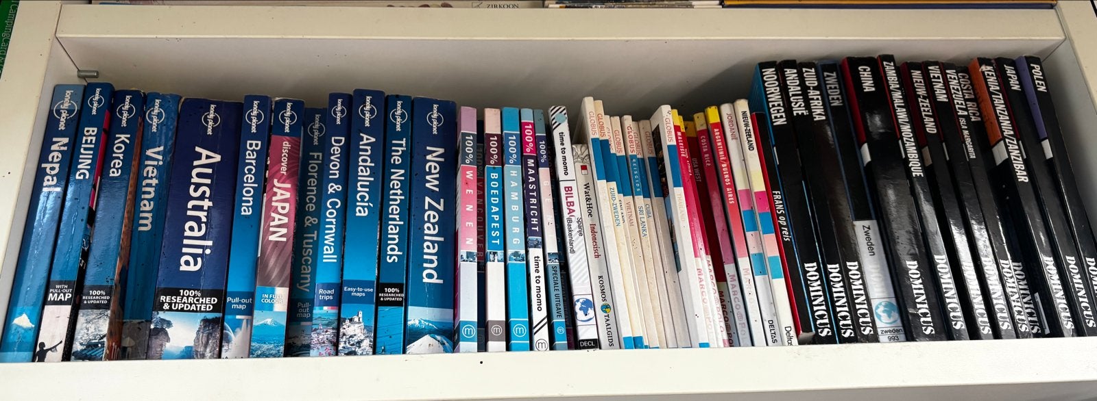 Diverse reisgidsen: Lonely Planet, Dominicus, 100% en meer, Gelezen, Lonely Planet, Europa, Ophalen of Verzenden